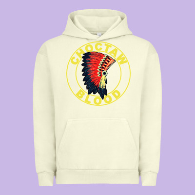 Choctaw Blood Urban Hoodie Designed By Artisfamous