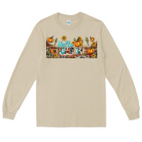 Mushroom hello pumpkin libbey glass Long Sleeve Tee - BundleAndBundleShop