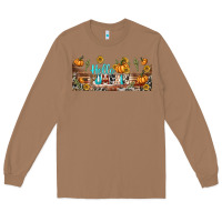 Toasted Coconut hello pumpkin libbey glass Long Sleeve Tee - BundleAndBundleShop