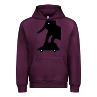 Mauve Wine Elephant Black To Stand On Your Car Urban Hoodie - artisFamous
