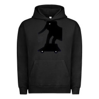 Pigment Black Elephant Black To Stand On Your Car Urban Hoodie - artisFamous