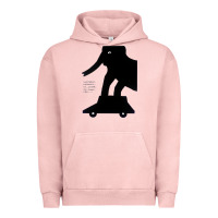 Pigment Salmon Elephant Black To Stand On Your Car Urban Hoodie - artisFamous