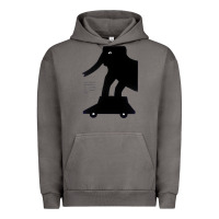 Pigment Tornado Elephant Black To Stand On Your Car Urban Hoodie - artisFamous