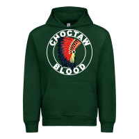 Forest Green choctaw blood Urban Hoodie - artisFamous