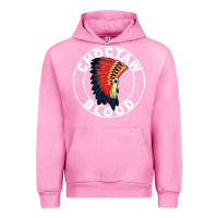 Fuchsia Pink choctaw blood Urban Hoodie - artisFamous