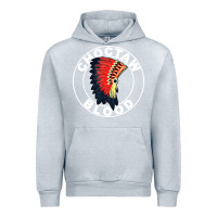 Heather Grey choctaw blood Urban Hoodie - artisFamous