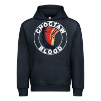 Navy choctaw blood Urban Hoodie - artisFamous