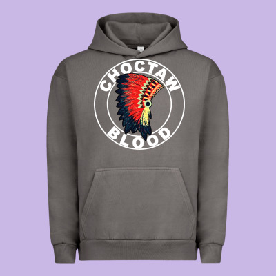 Choctaw Blood Urban Hoodie Designed By Artisfamous