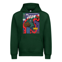 Forest Green Legend Magazine Urban Hoodie - artisFamous