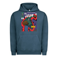 Pigment Midnight Navy Legend Magazine Urban Hoodie - artisFamous