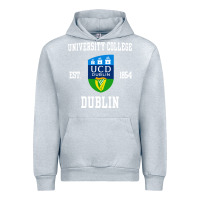 Heather Grey university college dublin Urban Hoodie - artisFamous