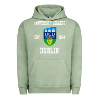Pigment Oil Green university college dublin Urban Hoodie - artisFamous
