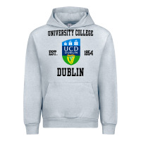 Heather Grey university college dublin Urban Hoodie - artisFamous