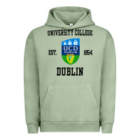 Pigment Oil Green university college dublin Urban Hoodie - artisFamous