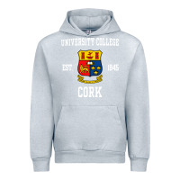 Heather Grey university college cork Urban Hoodie - artisFamous