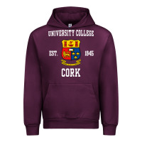 Mauve Wine university college cork Urban Hoodie - artisFamous