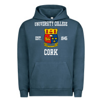 Pigment Midnight Navy university college cork Urban Hoodie - artisFamous