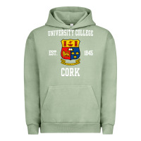 Pigment Oil Green university college cork Urban Hoodie - artisFamous