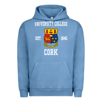 Pigment Pebble Blue university college cork Urban Hoodie - artisFamous