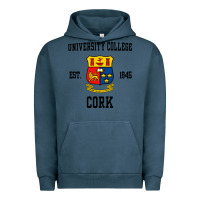 Pigment Midnight Navy university college cork Urban Hoodie - artisFamous