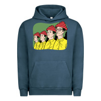 Pigment Midnight Navy Devo Urban Hoodie - artisFamous