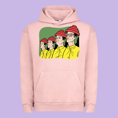 Devo Urban Hoodie Designed By Artisfamous