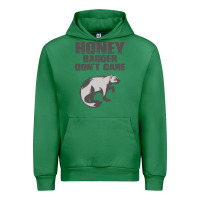 Emerald honey badger dont care Urban Hoodie - artisFamous