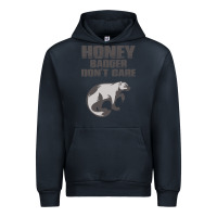 Navy honey badger dont care Urban Hoodie - artisFamous