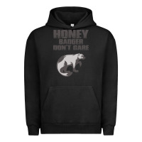 Pigment Black honey badger dont care Urban Hoodie - artisFamous