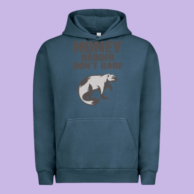 Honey Badger Dont Care Urban Hoodie Designed By Artisfamous