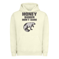 Pigment Pistachio honey badger dont care Urban Hoodie - artisFamous