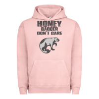 Pigment Salmon honey badger dont care Urban Hoodie - artisFamous