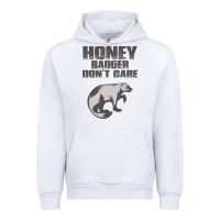 White honey badger dont care Urban Hoodie - artisFamous