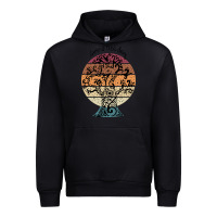 Black National love a tree day Urban Hoodie - artisFamous
