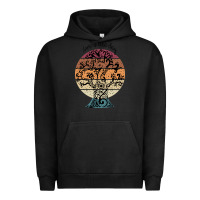 Pigment Black National love a tree day Urban Hoodie - artisFamous
