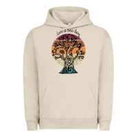 Pigment French Oak National love a tree day Urban Hoodie - artisFamous
