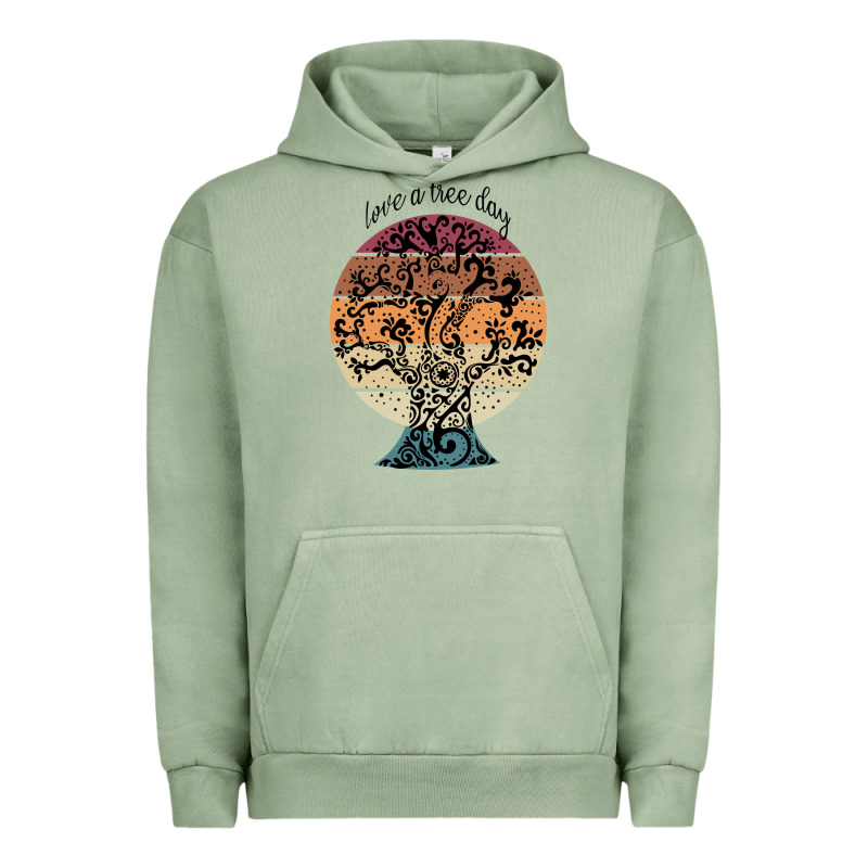 National Love A Tree Day Urban Hoodie by artisFamous | Teevron