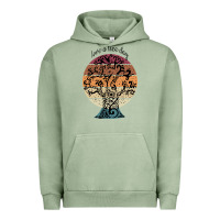 Pigment Oil Green National love a tree day Urban Hoodie - artisFamous