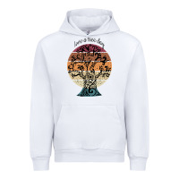 White National love a tree day Urban Hoodie - artisFamous