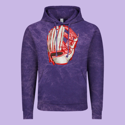 Catchers Mitt Fa Element Vintage Hoodie Designed By Fadigitalartstudio