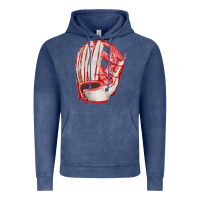 Vintage Denim Catchers Mitt Fa Element Vintage Hoodie - FaDigitalArtStudio