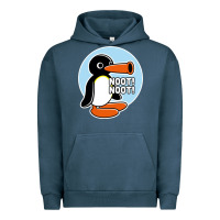Pigment Midnight Navy noot noot funny Urban Hoodie - artisFamous