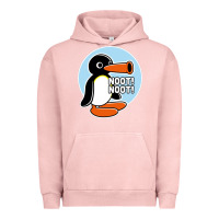 Pigment Salmon noot noot funny Urban Hoodie - artisFamous
