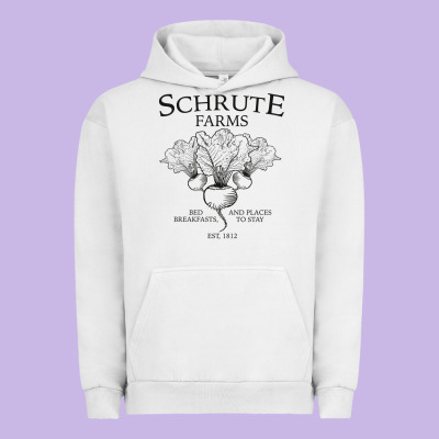 Schrute Farms - The Office Urban Hoodie Designed By Artisfamous