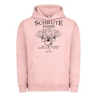 Pigment Salmon Schrute Farms - The Office Urban Hoodie - artisFamous