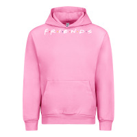 Fuchsia Pink Friends Urban Hoodie - artisFamous