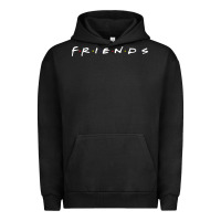 Pigment Black Friends Urban Hoodie - artisFamous