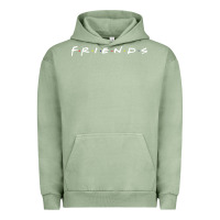 Pigment Oil Green Friends Urban Hoodie - artisFamous