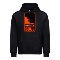 Black Fist Full Of Soul Long Record Player Urban Hoodie - artisFamous