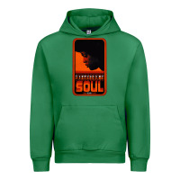 Emerald Fist Full Of Soul Long Record Player Urban Hoodie - artisFamous